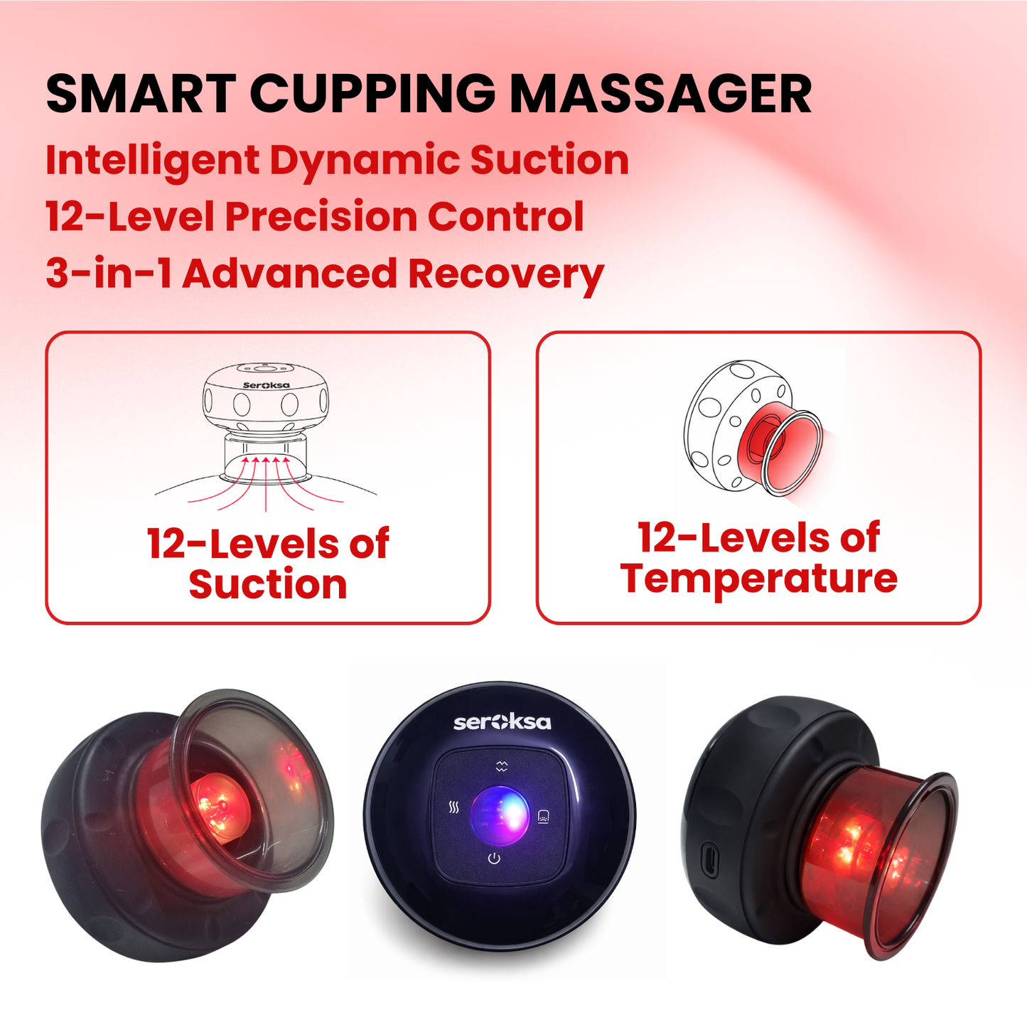 Seroksa CuppWell Smart Massager